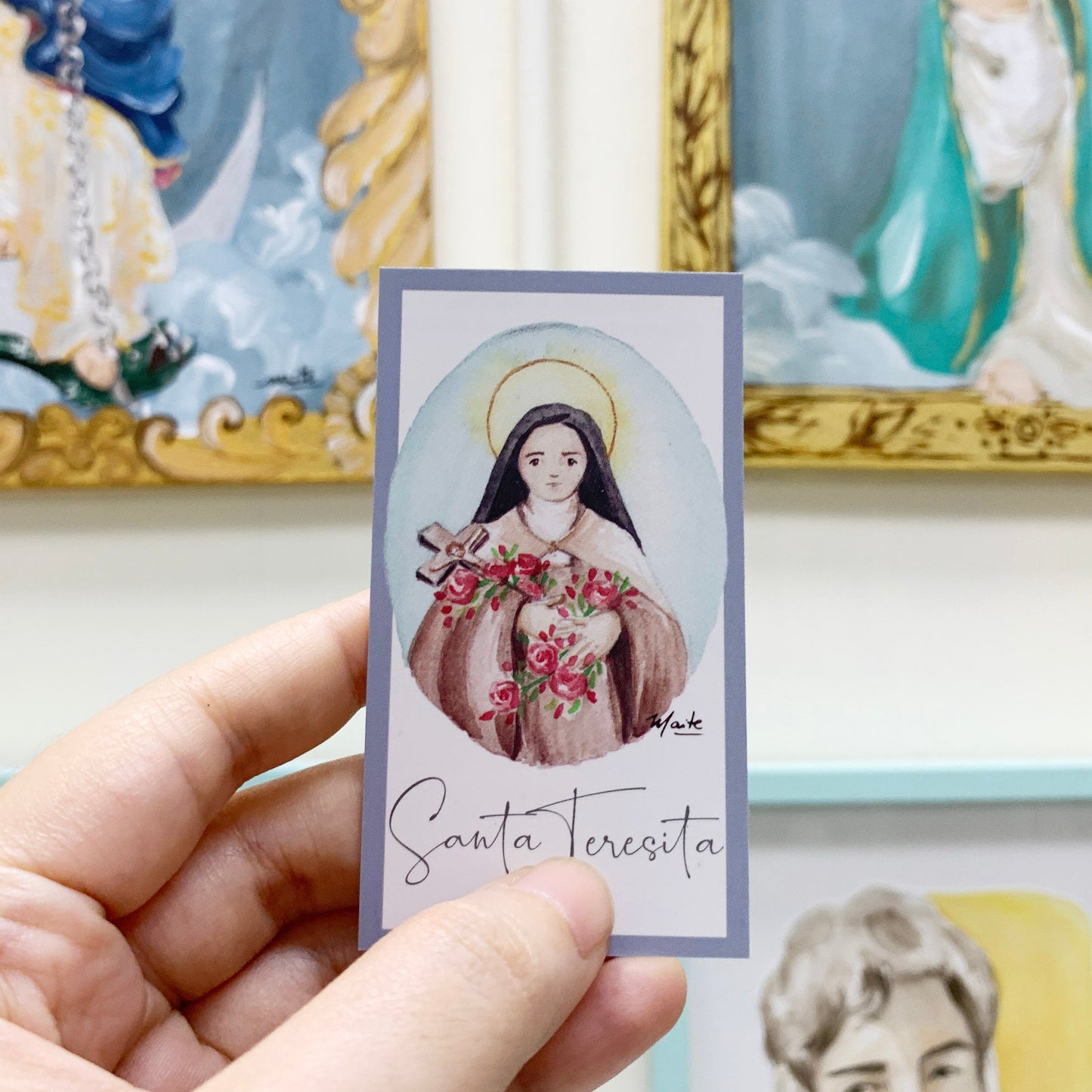 Estampita con Oración - unitaria