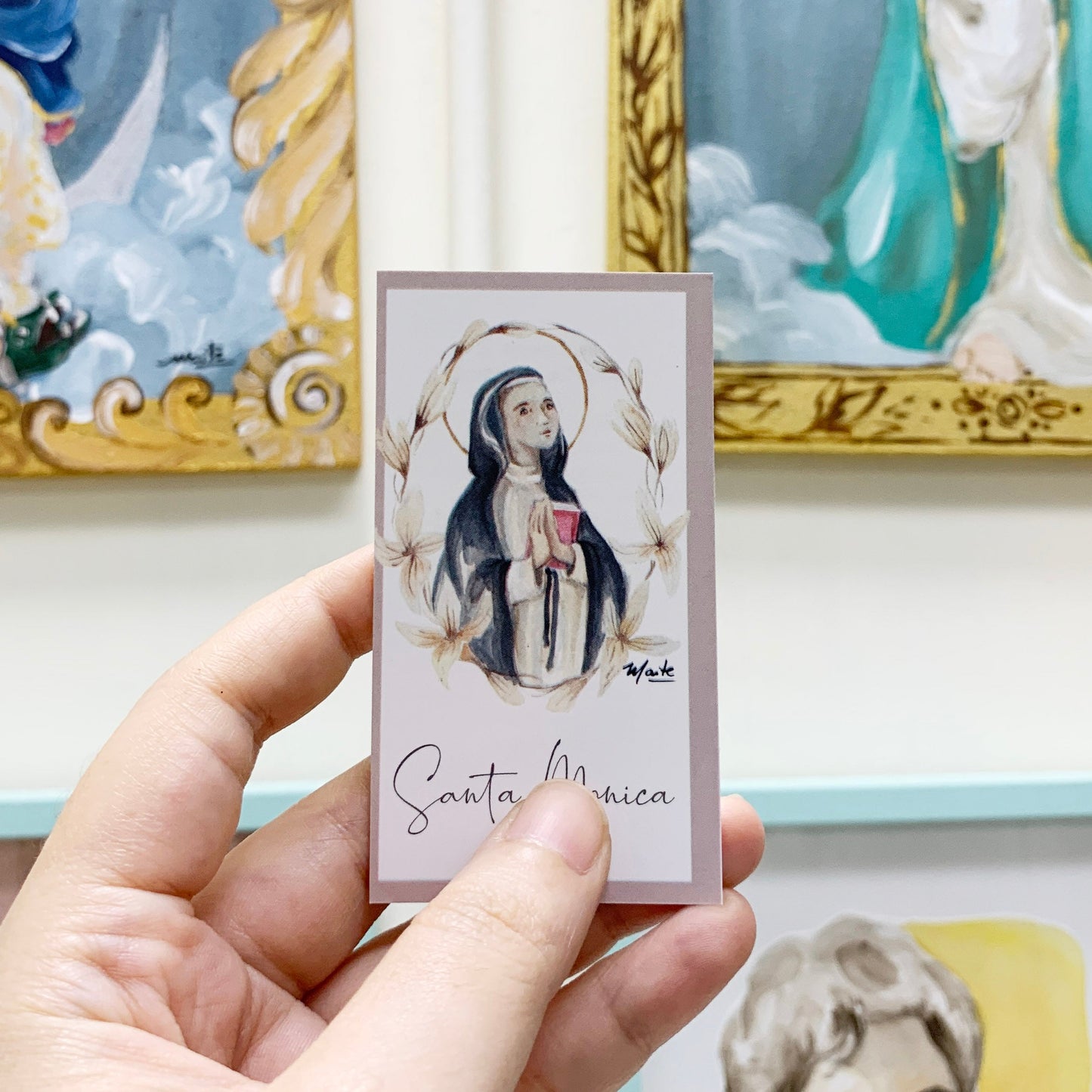 Estampita con Oración - unitaria