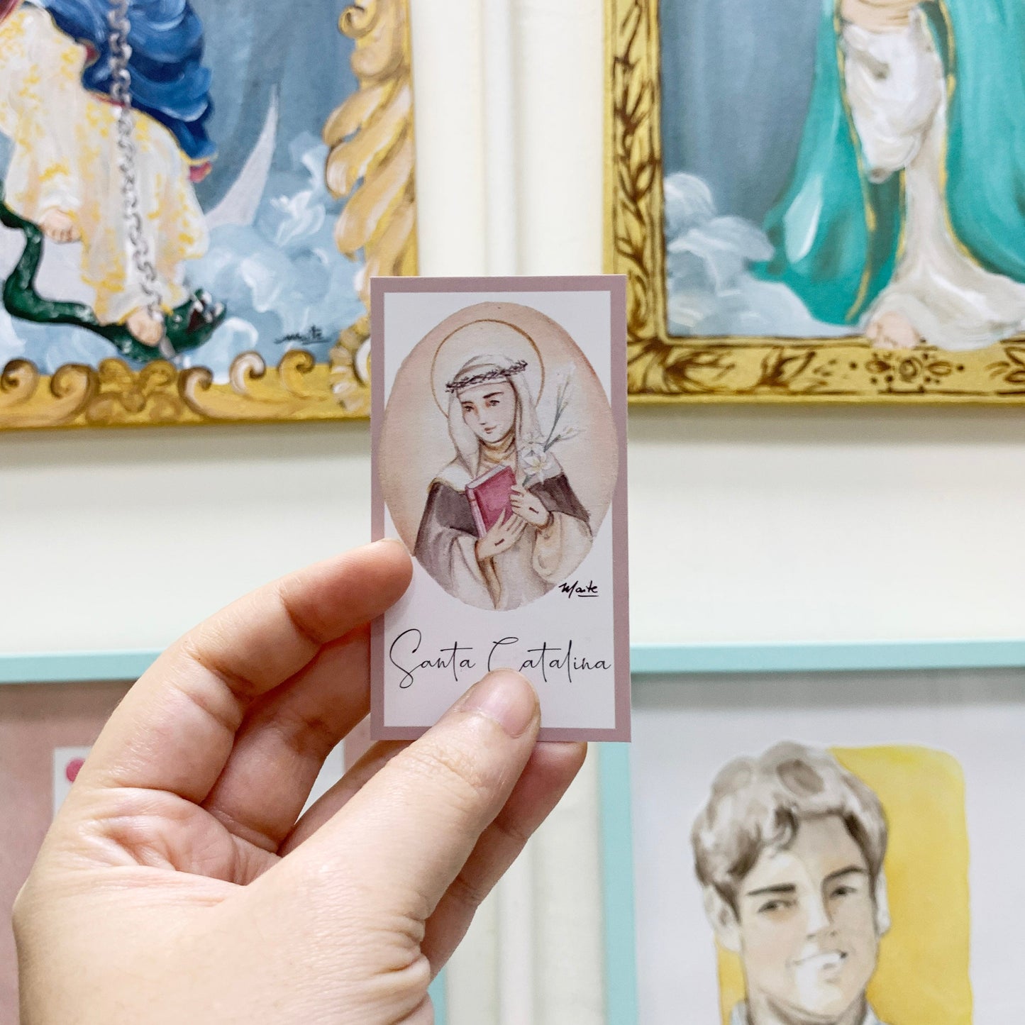 Estampita con Oración - unitaria