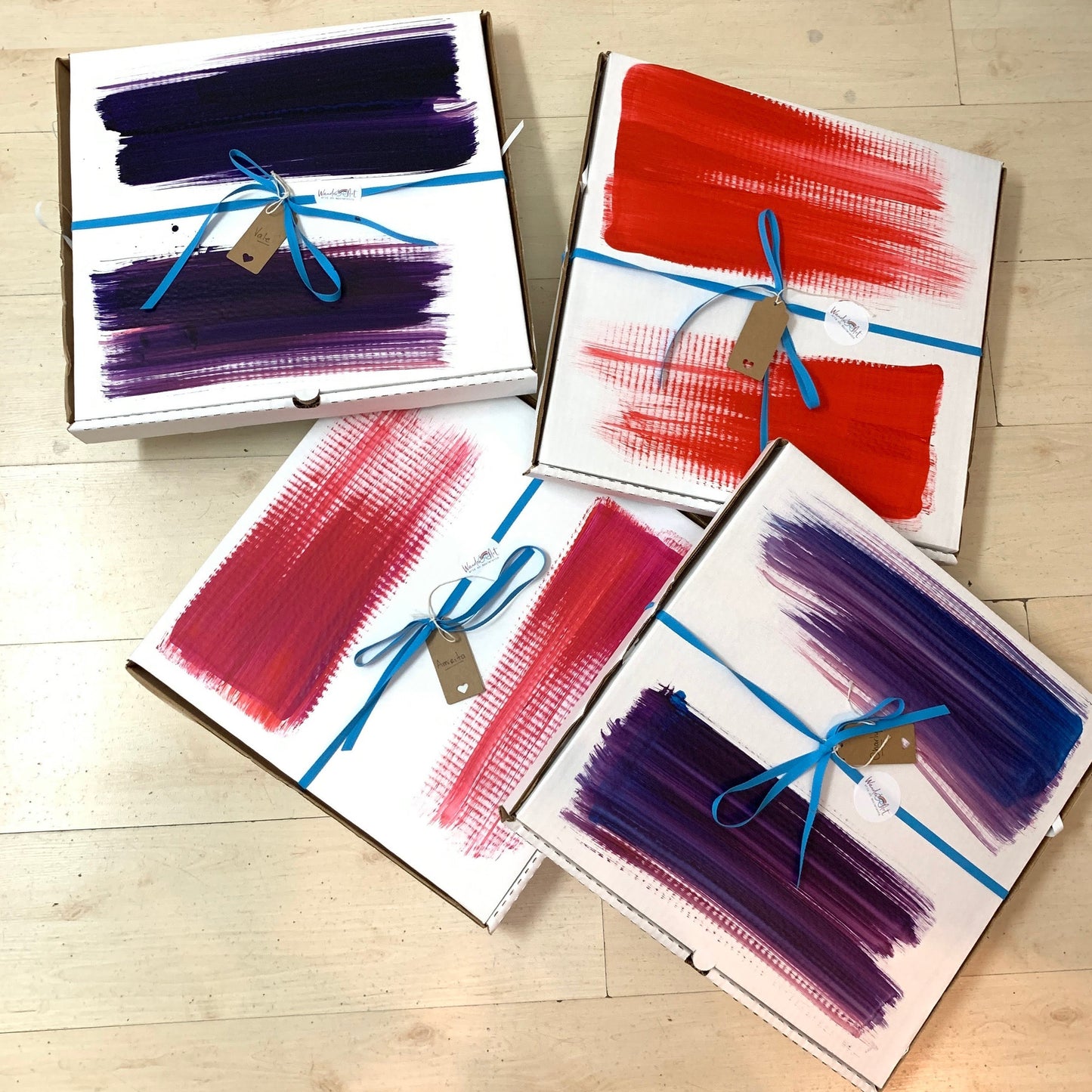 Pintemos Rosas - WanderBox - Kit de materiales de Pintura