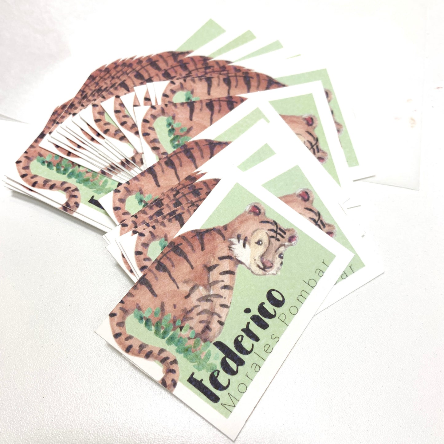 Bajo pedido - Tarjetas con Nombres - Pack de 12 +