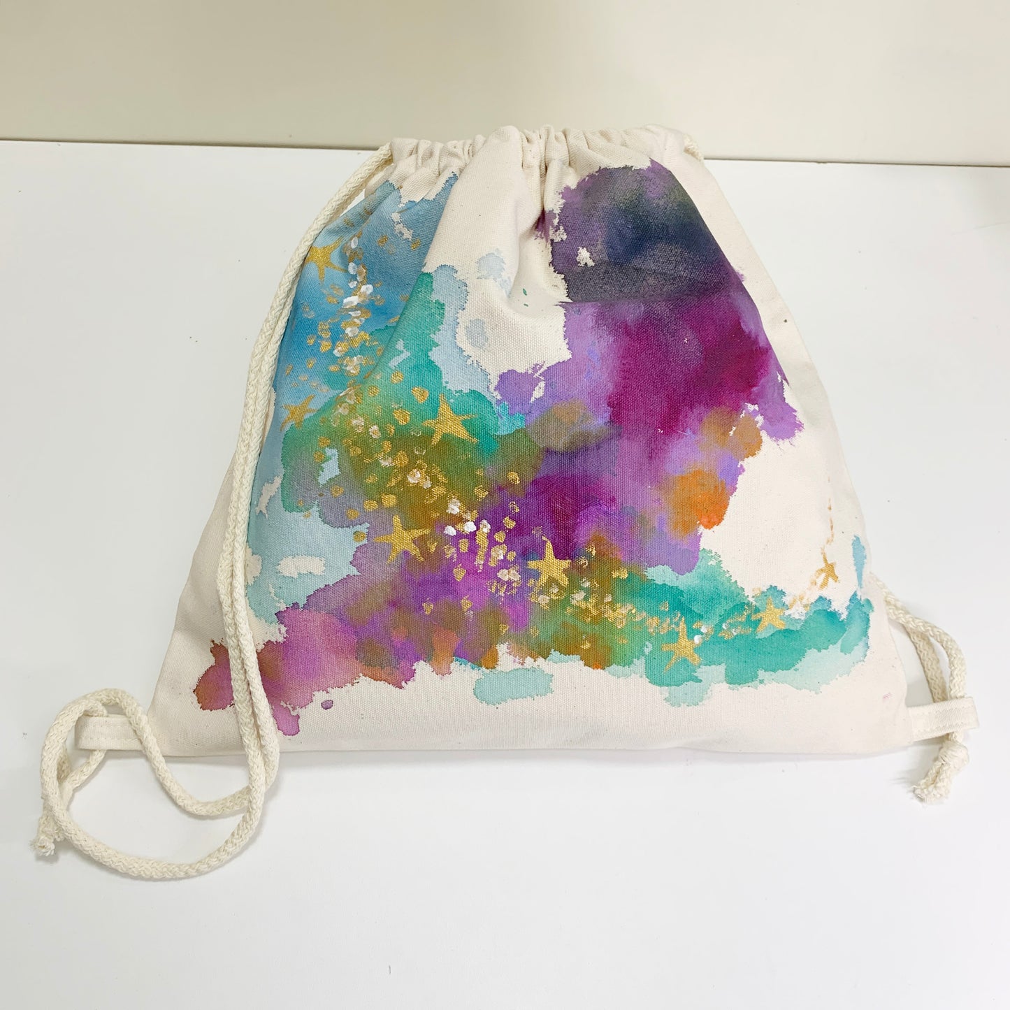 Cielo Estrellado - Mochila de cuerdas Grande
