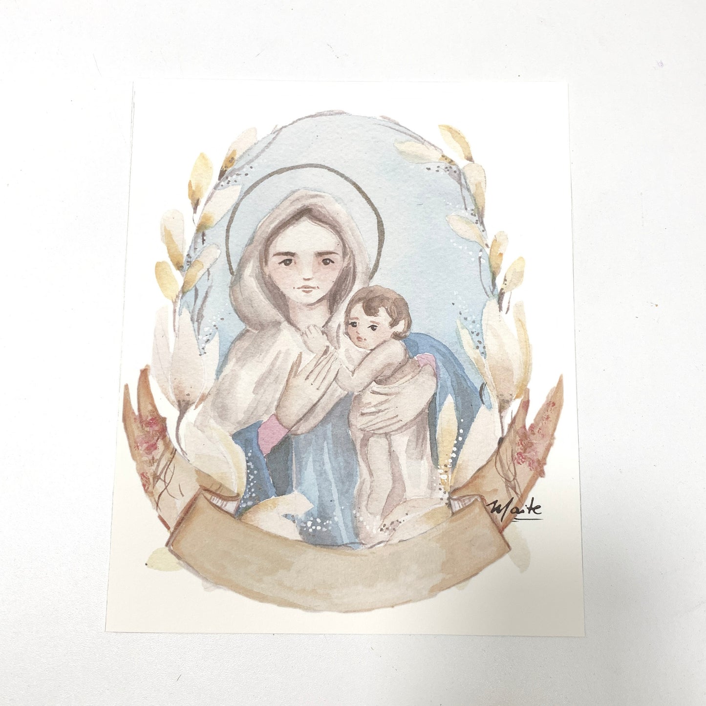 Lámina de Mater de Schoenstatt - Print - Maria Mírame