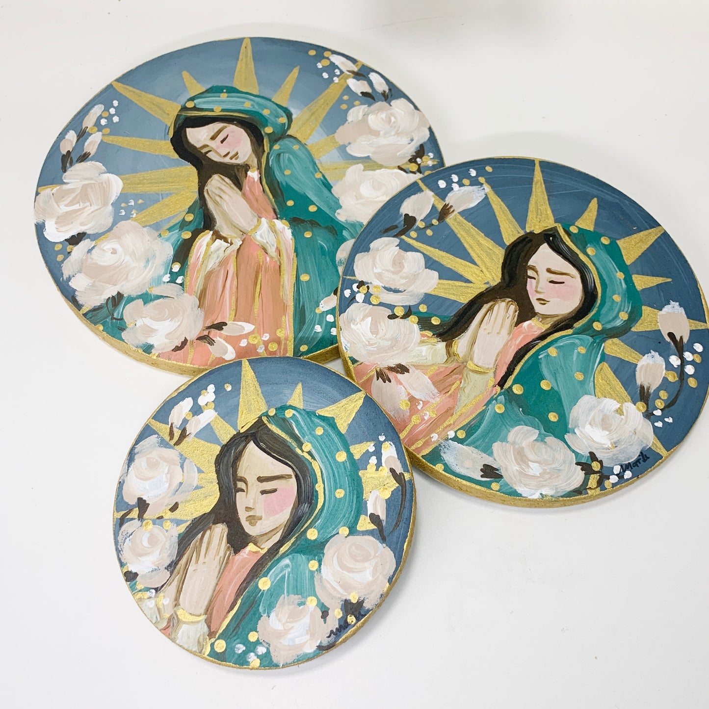 Virgen de Guadalupe - Aplique de Pared - Maria Mírame