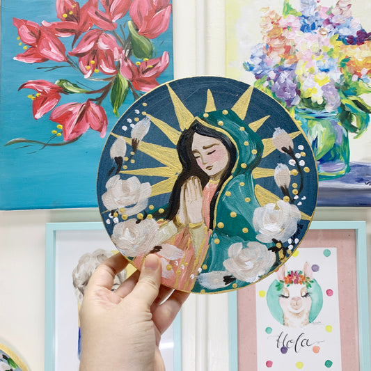 Virgen de Guadalupe - Aplique de Pared - Maria Mírame