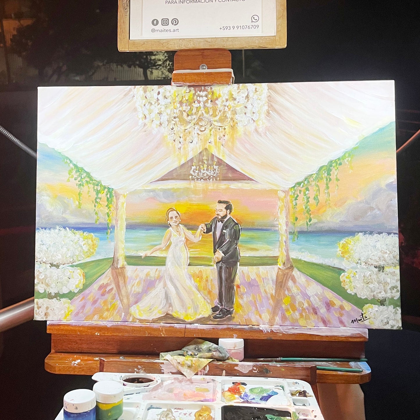 Eventos con Arte - Paquete de Experiencia de Pintura En Vivo para eventos