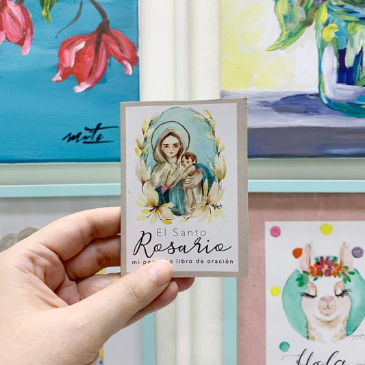 El Santo Rosario - Pequeño libro de Oración - Unitario en stock