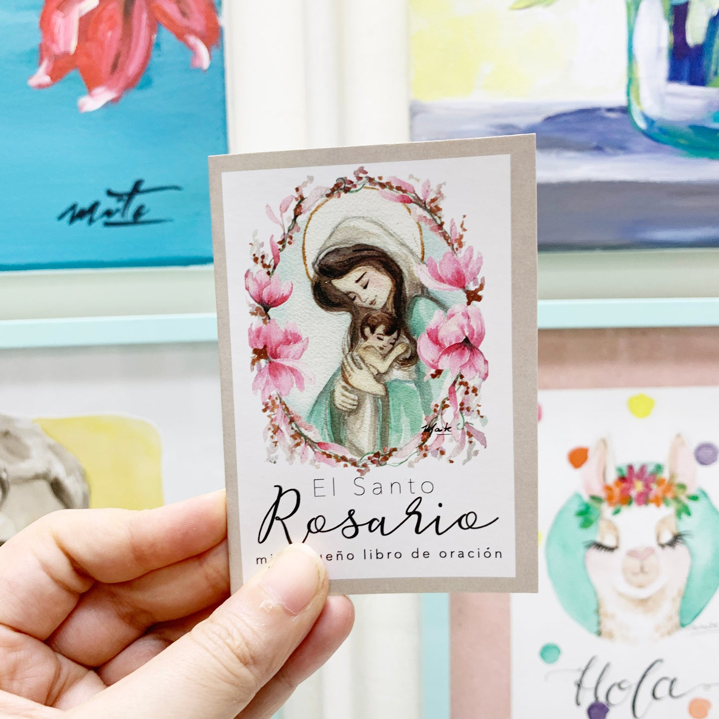 El Santo Rosario - Pequeño libro de Oración - Unitario en stock