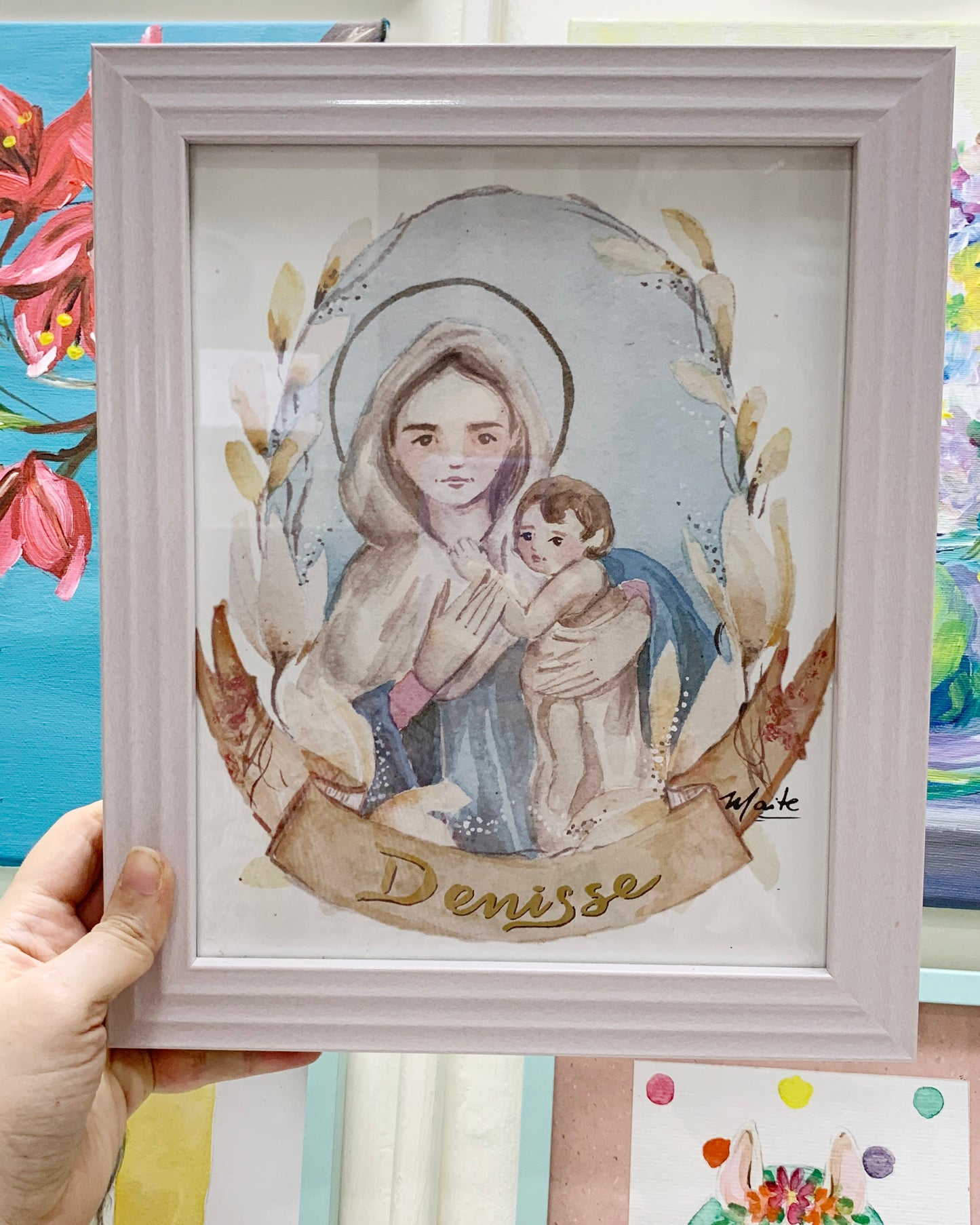 Lámina de Mater de Schoenstatt - Print - Maria Mírame