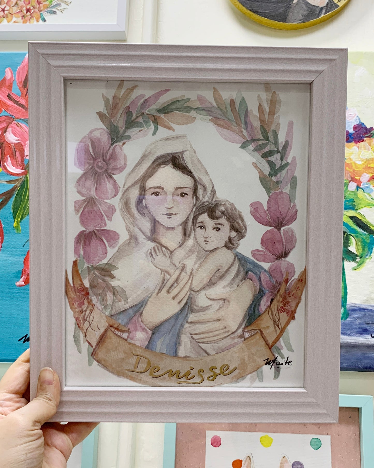 Lámina de Mater de Schoenstatt - Print - Maria Mírame