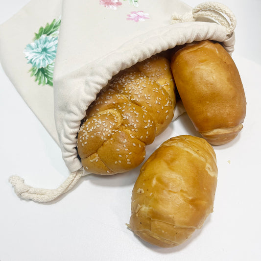 Panera pintada a mano - Crisantemos