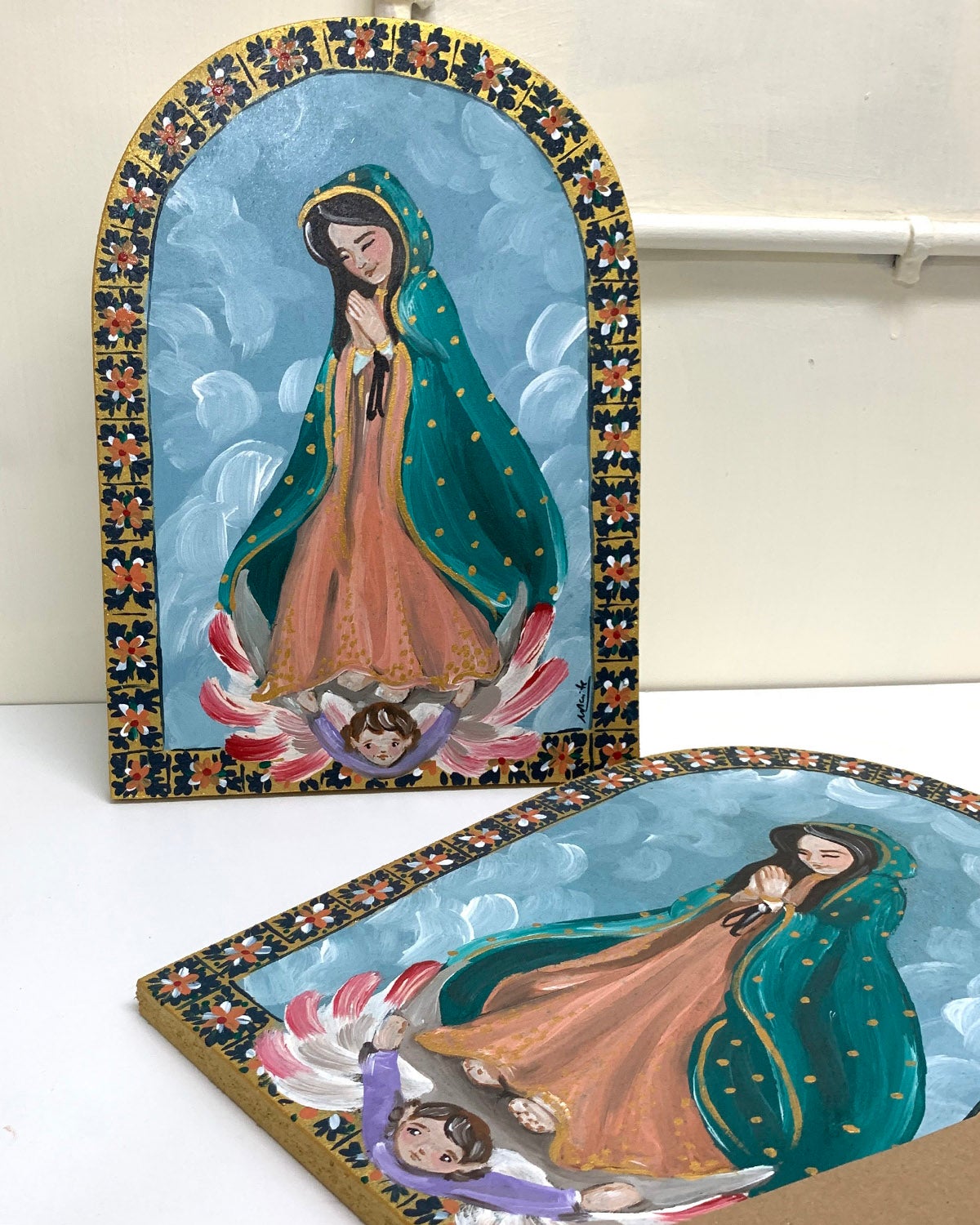 Virgen de Guadalupe - Aplique de Pared - Maria Mírame