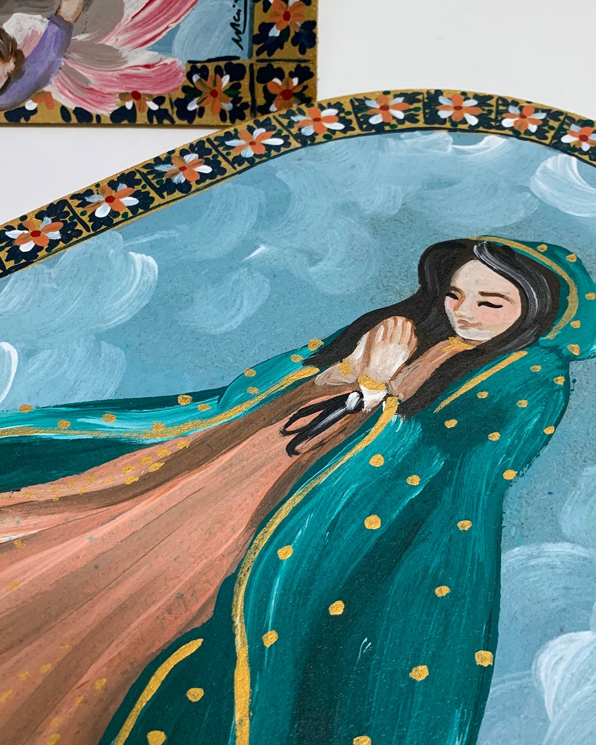 Virgen de Guadalupe - Aplique de Pared - Maria Mírame