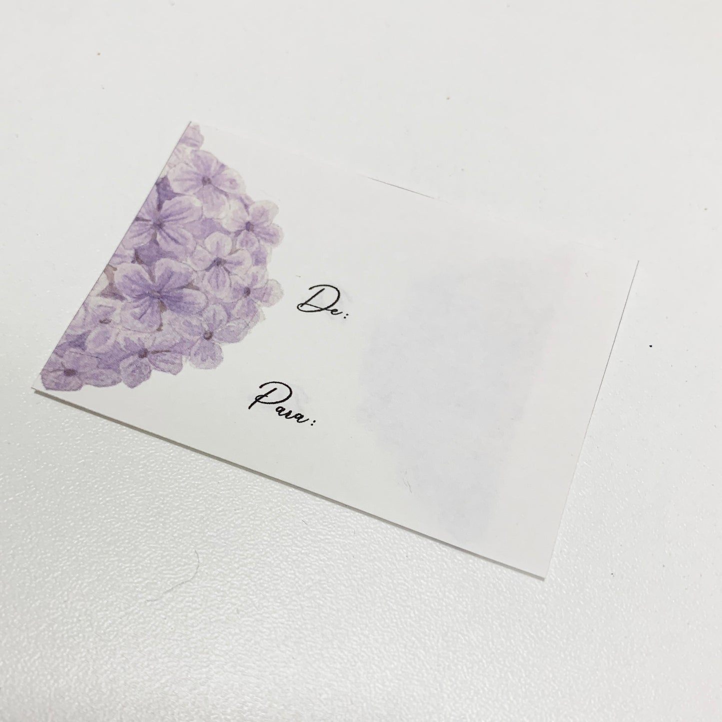 Tarjeta Adhesiva: De - Para - Pack de 10 unidades variadas