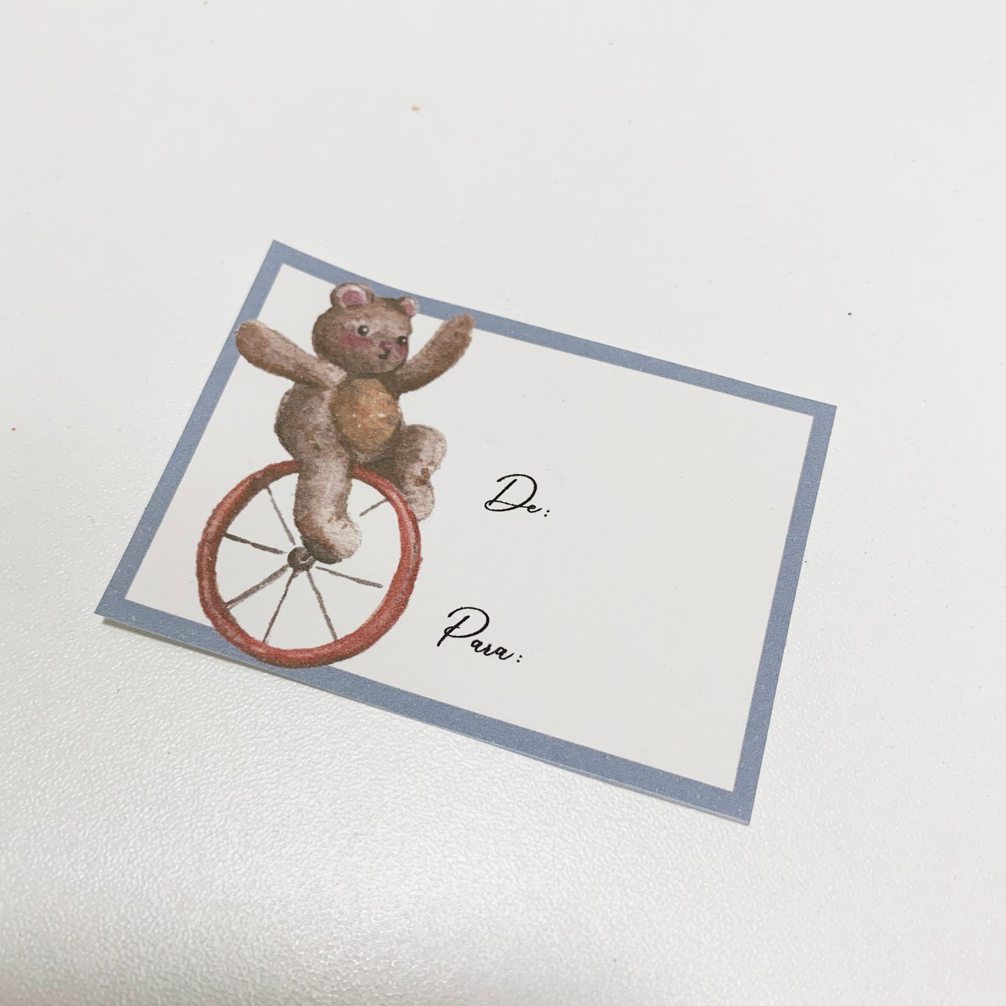 Tarjeta Adhesiva: De - Para - Pack de 10 unidades variadas