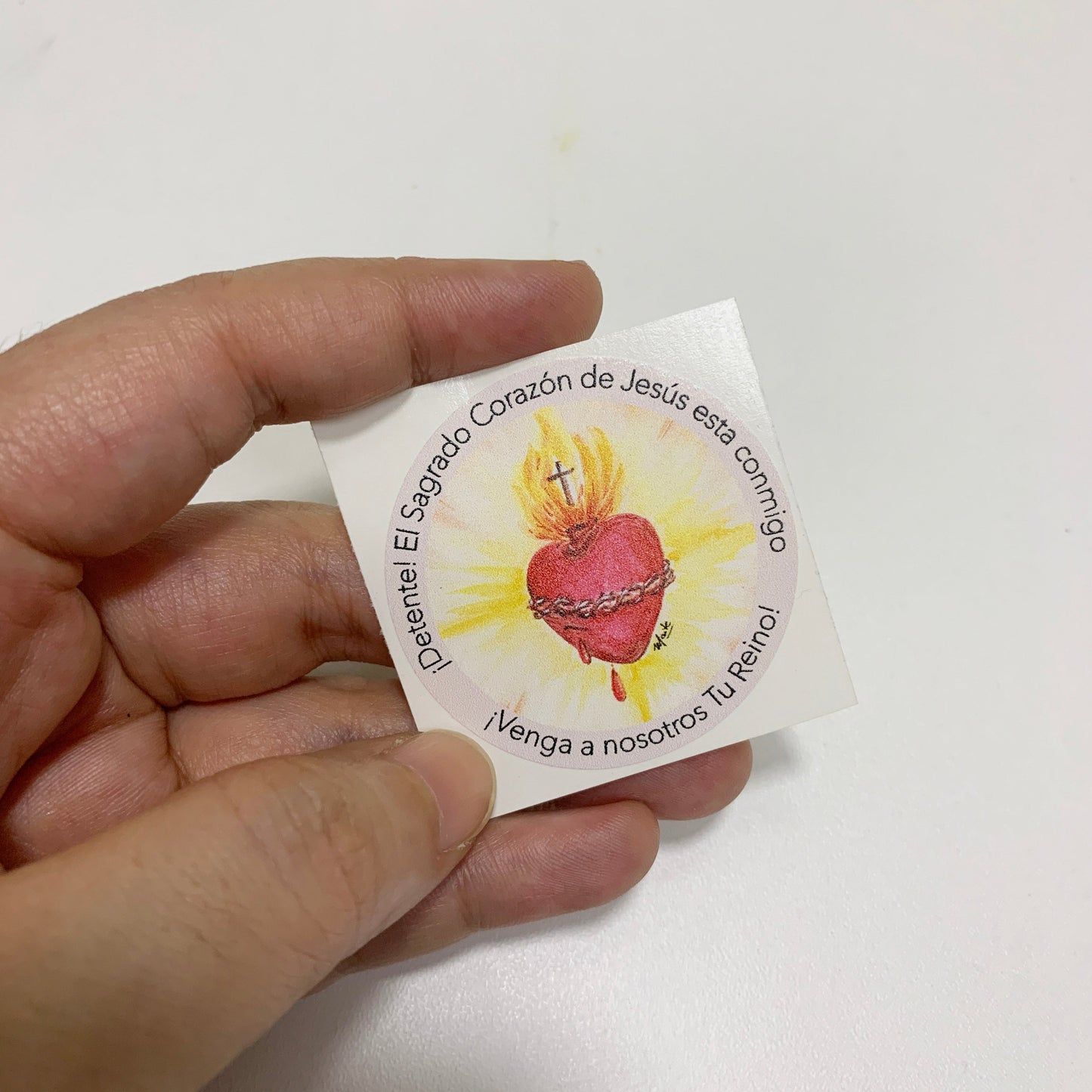 Bajo Pedido - Sticker de Vinil 4.5cm Diametro - Pack x 20+