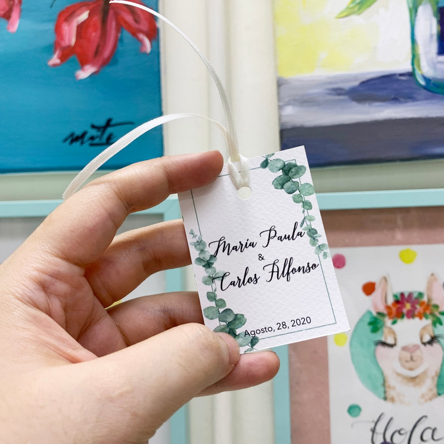 Bajo Pedido - Tarjetas Pequeñas Personalizadas - Pack x 10 +