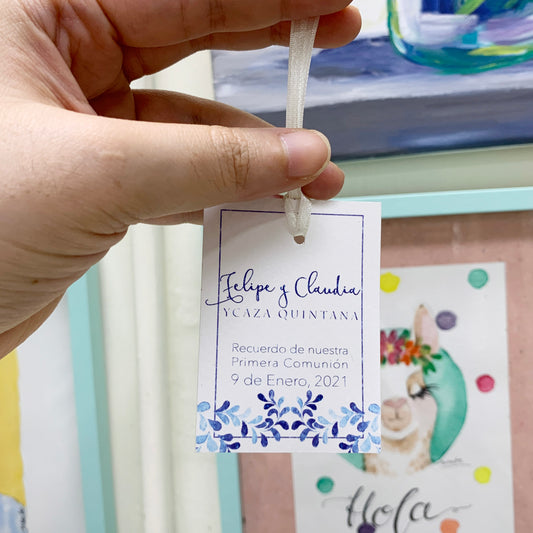 Bajo Pedido - Tarjetas Pequeñas Personalizadas - Pack x 10 +