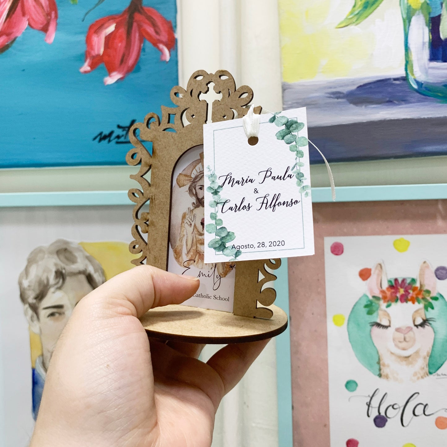 Bajo Pedido - Tarjetas Pequeñas Personalizadas - Pack x 10 +