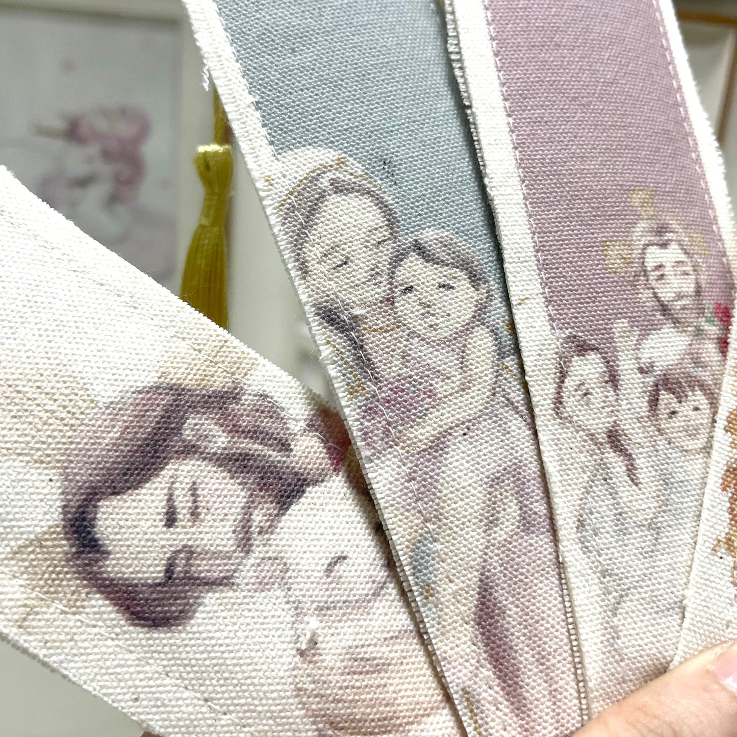 Separador de Libros de Tela - Maria Mirame