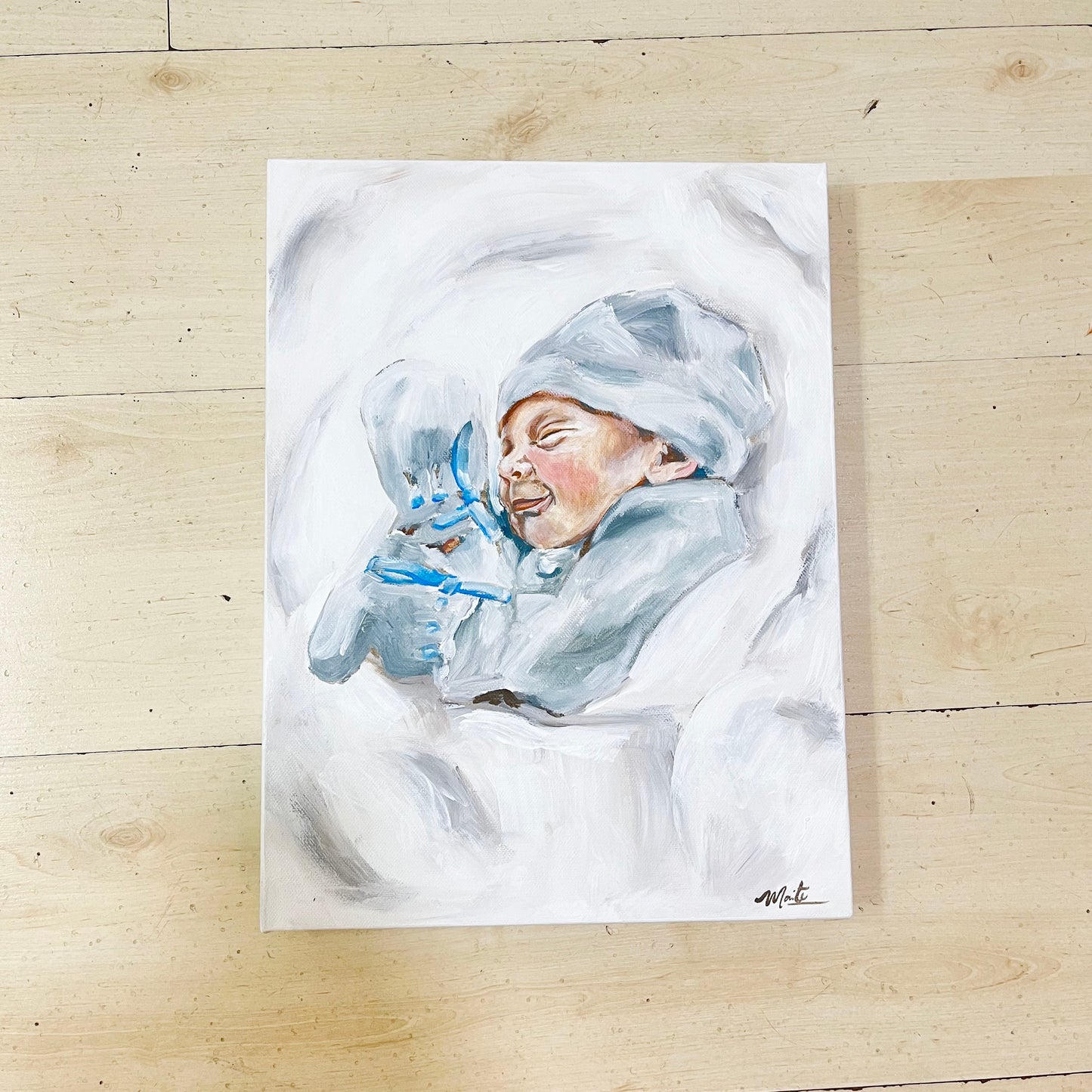 Bajo Pedido - Cuadros y Retratos Impresionistas - Acrílico