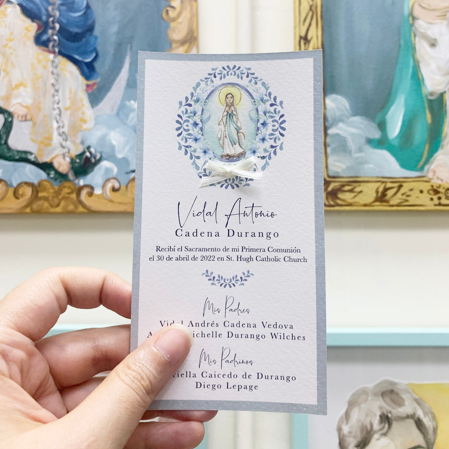Bajo Pedido - Tarjetas de Recuerdo Grande - Pack 10+