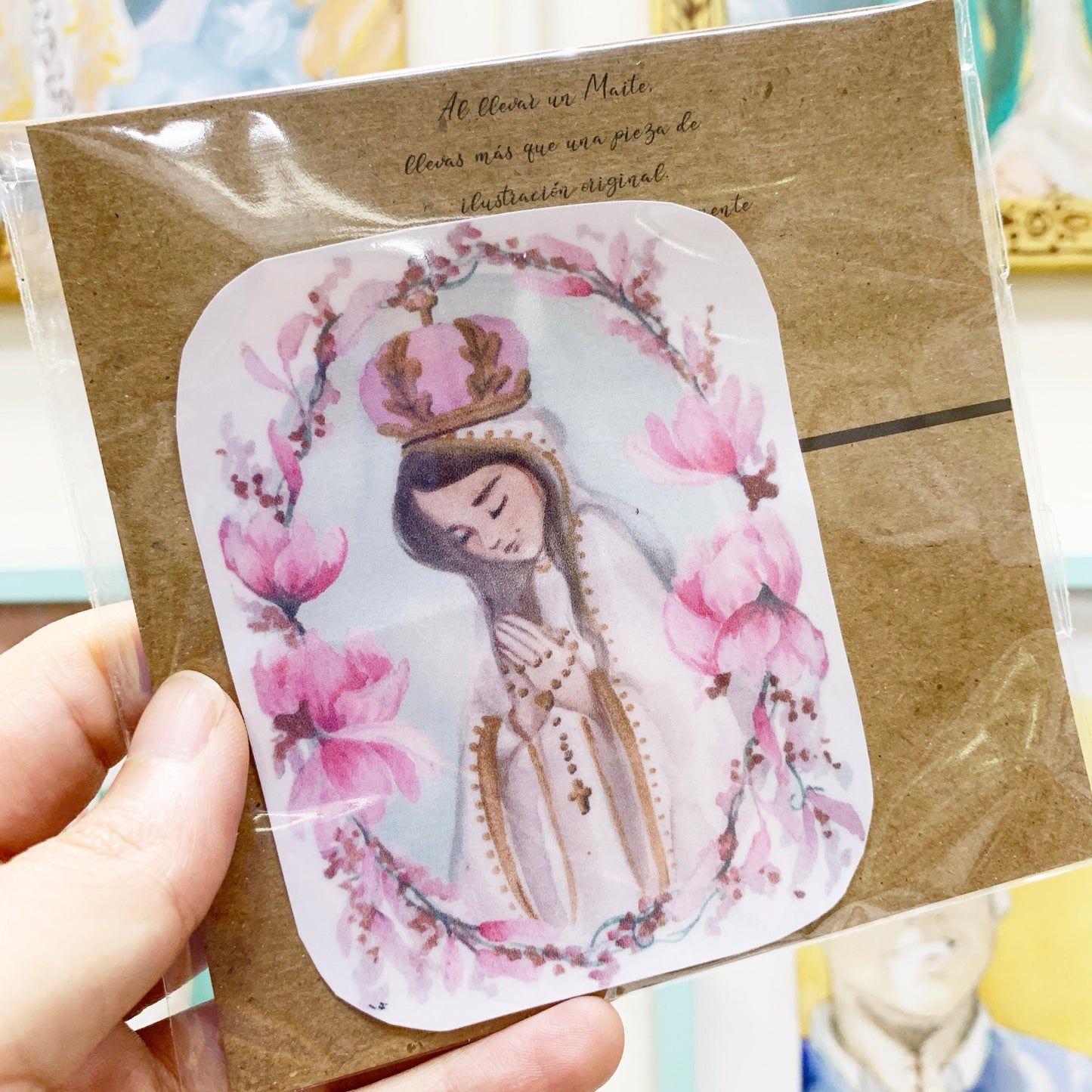 Stickers de Vinil Transparente Grandes - Pack de 3