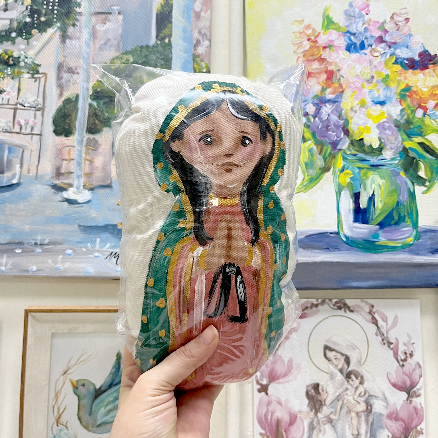 Nuestra señora de Guadalupe - Almohadas Pintadas