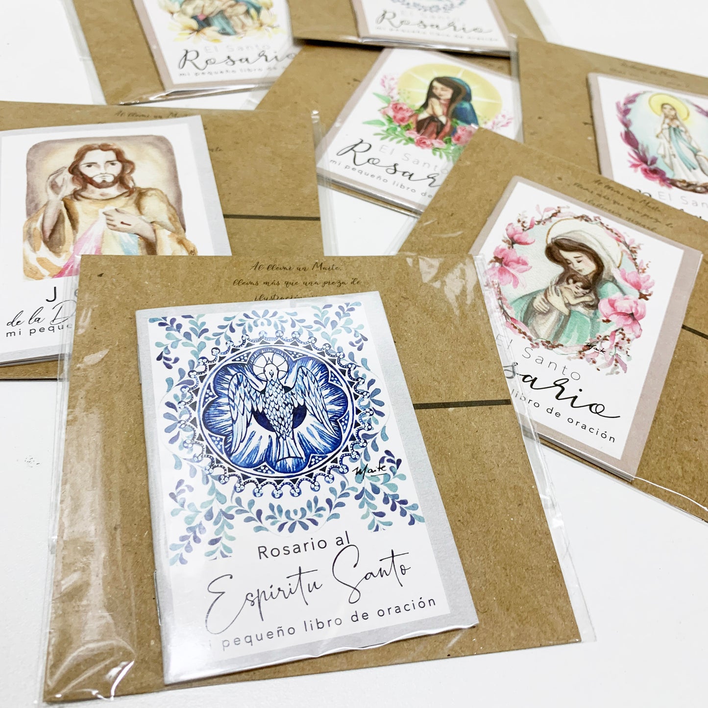 Bajo Pedido - Librito de Rosario al Espíritu Santo - Pack de 10+