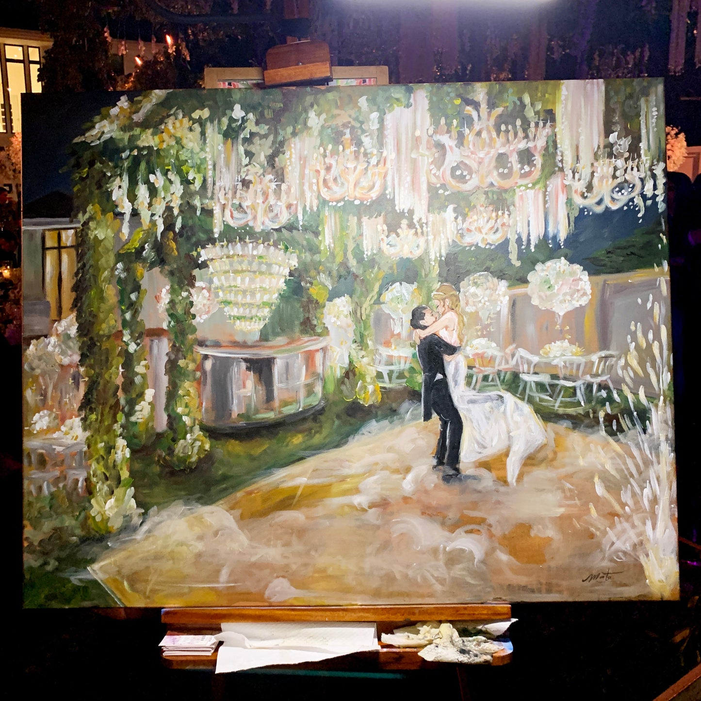 Eventos con Arte - Paquete de Experiencia de Pintura En Vivo para eventos