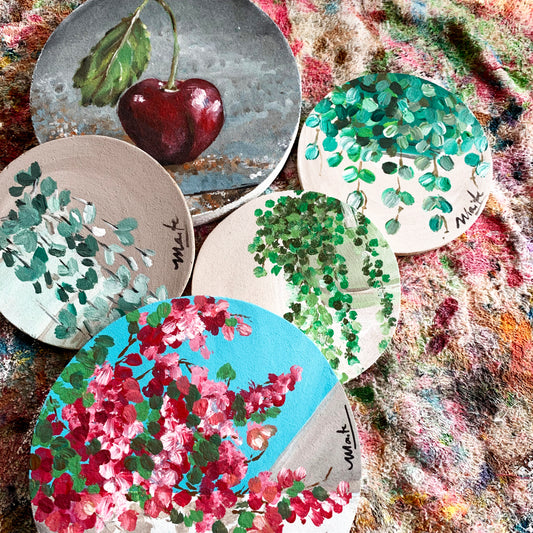 Cereza - Obra única - Aplique de Pared