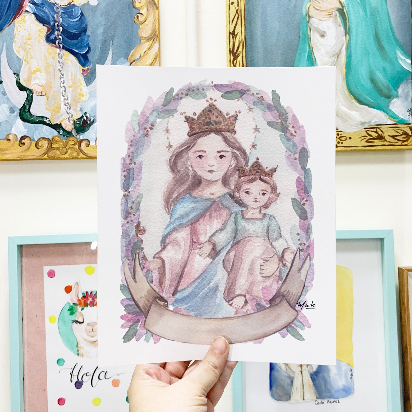 Lámina de Virgen Maria Auxiliadora - Print