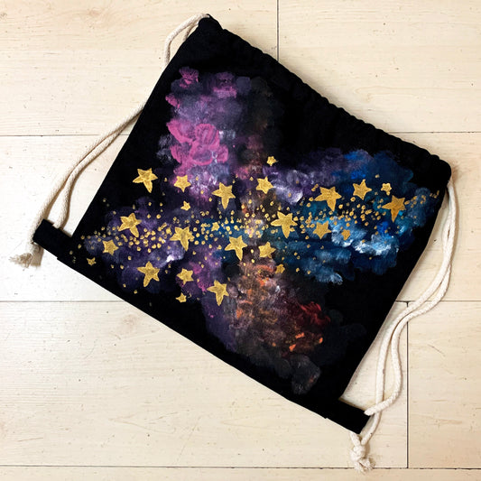 Cielo Estrellado - Mochila de cuerdas Grande