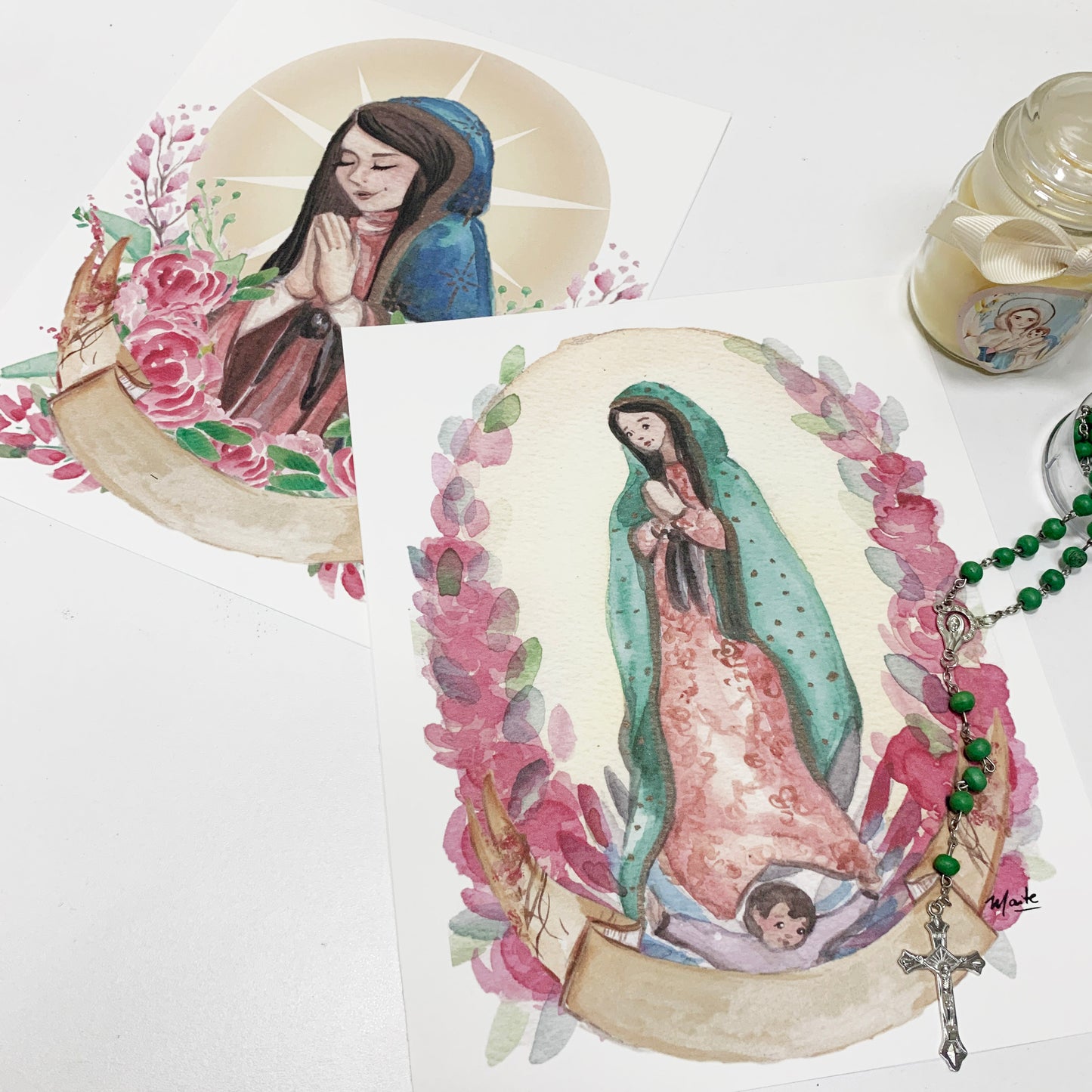 Lámina de la Virgen de Guadalupe - Print - Maria Mírame