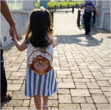 Bajo Pedido - Mochila Personalizada Pintada a Mano