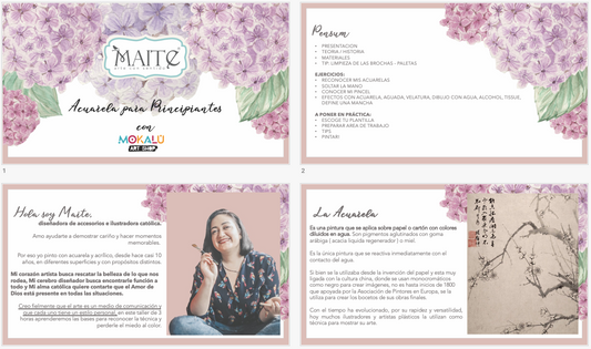 E-Book - Guía para Iniciarte en la Acuarela