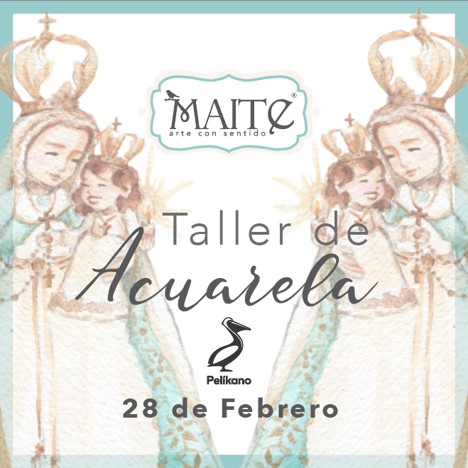 Taller de Acuarela Presencial - De la Mano de María