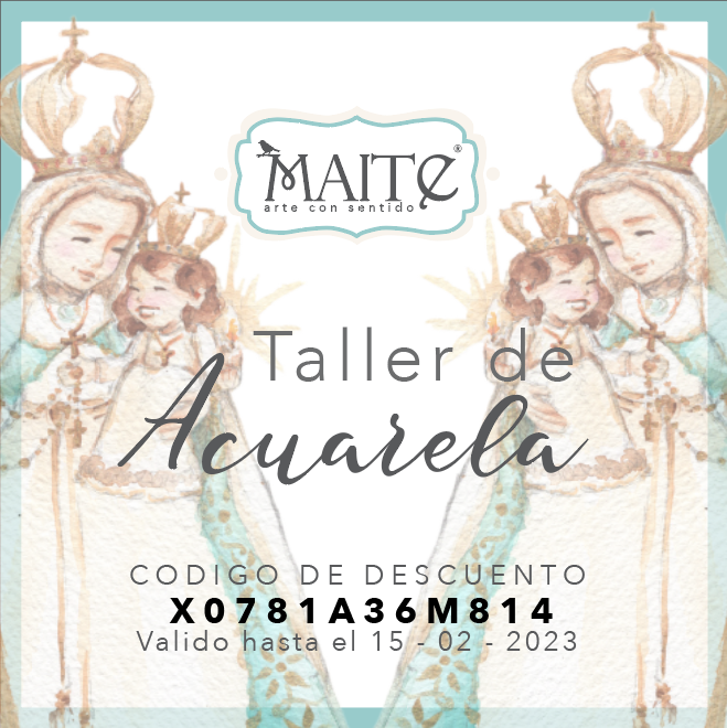 Taller de Acuarela Presencial - De la Mano de María