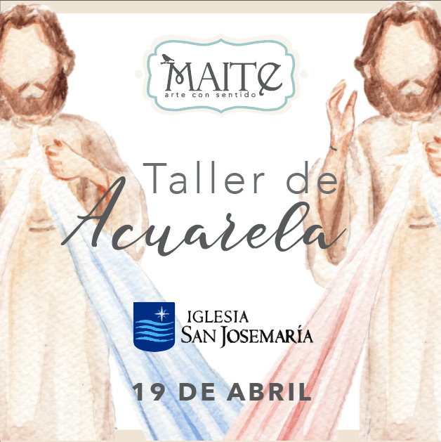 Taller de Acuarela para Principiantes - con Jesus de la Misericordia