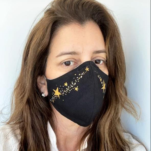 Mascarilla Anatómica Clásica de Tela - Los Básicos