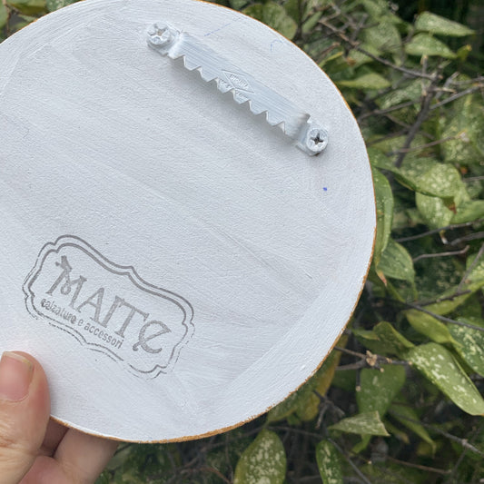 Virgen de Lourdes - Aplique de Pared