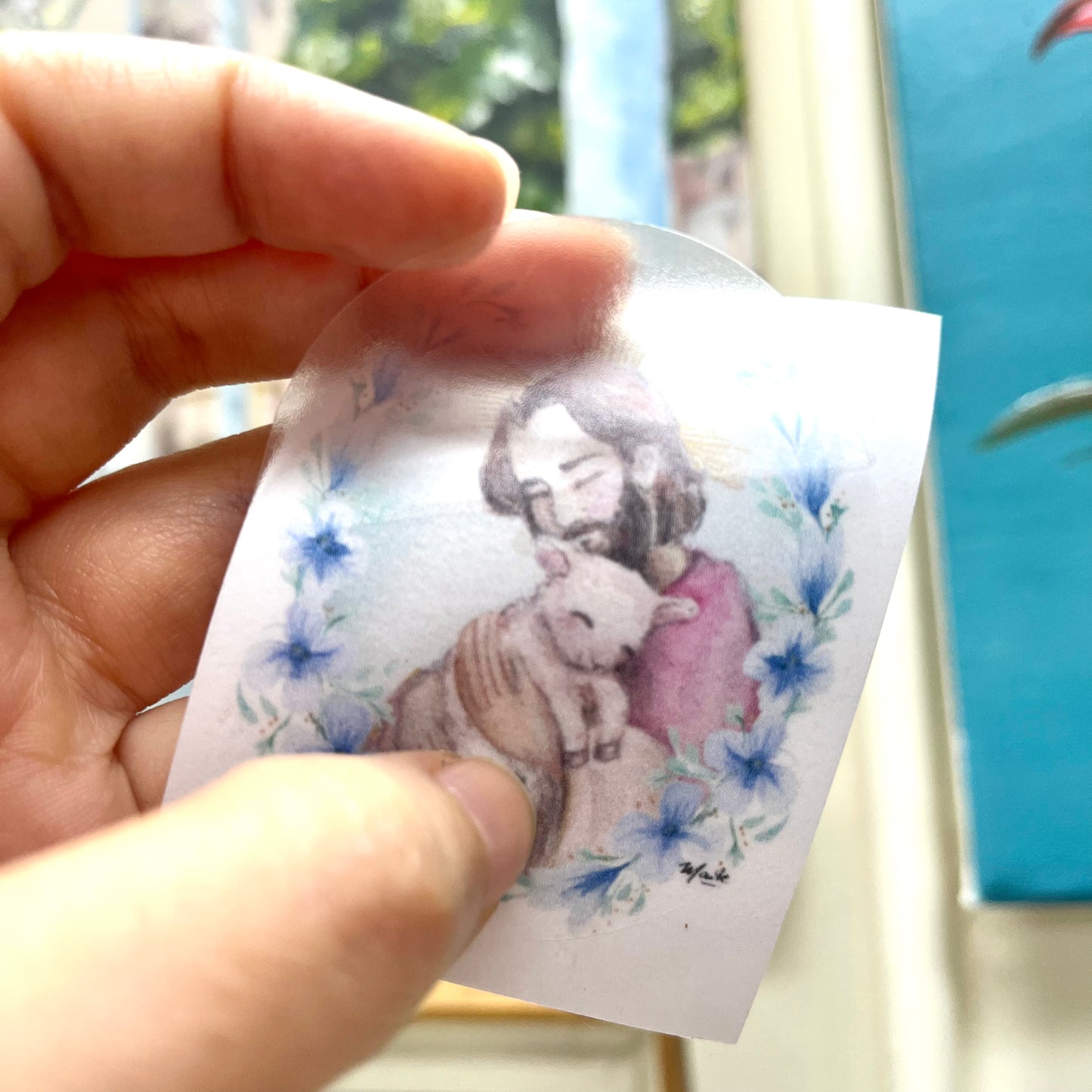 Stickers de Vinil Transparente Grandes - Pack de 3