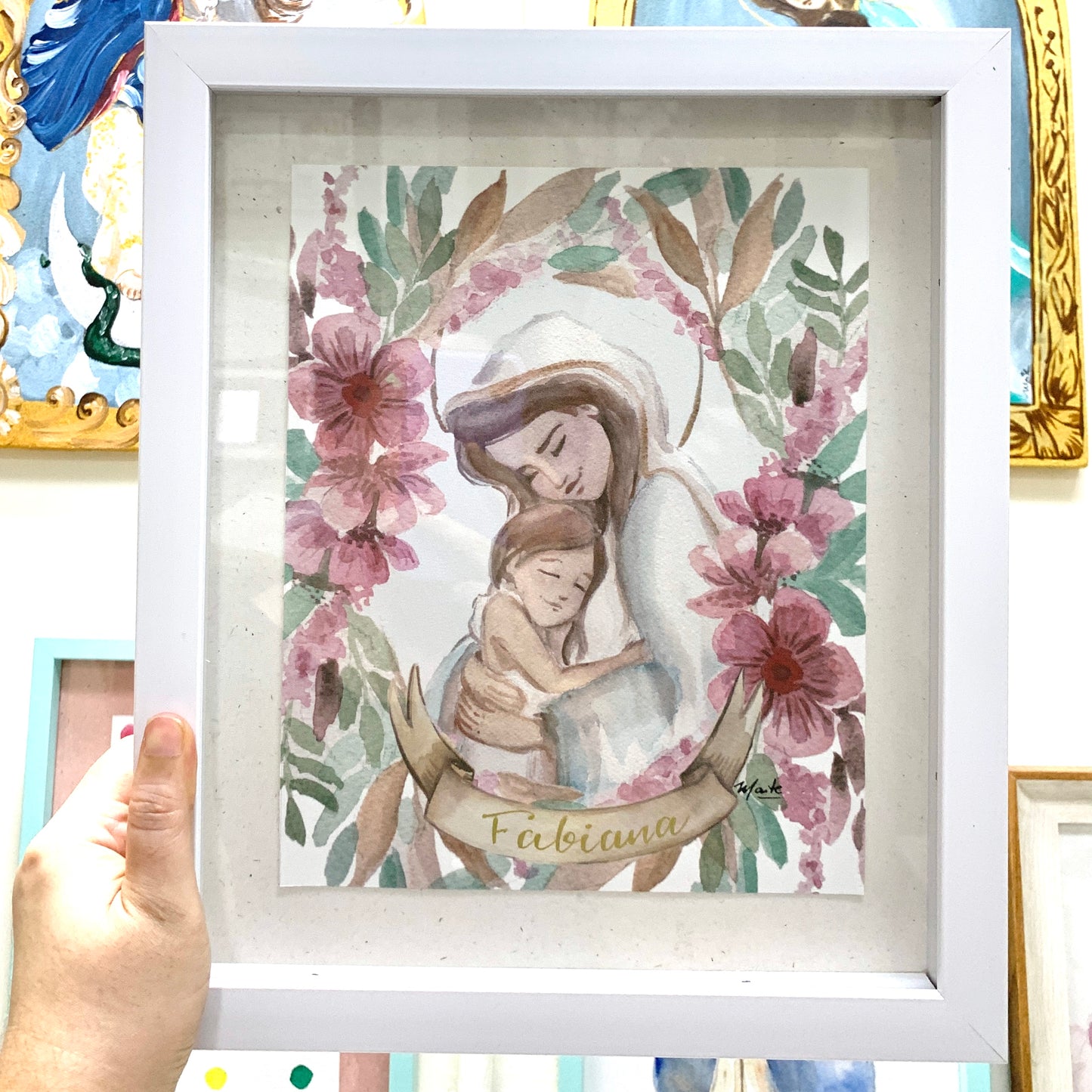 Lámina María Abrázame - Print