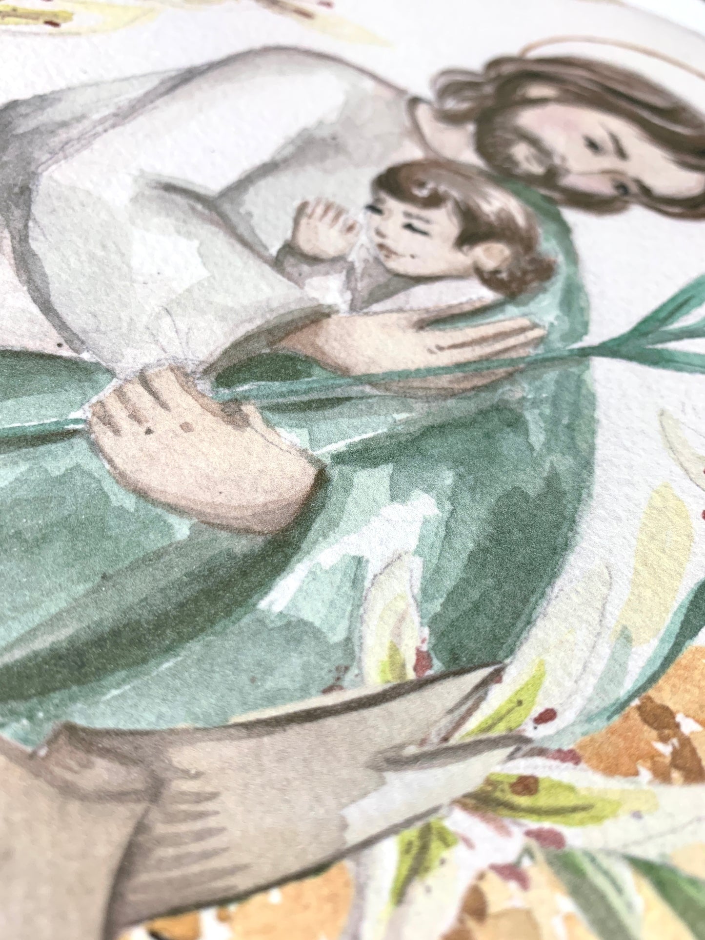 Lámina de San Jose - Print - Maria Mírame