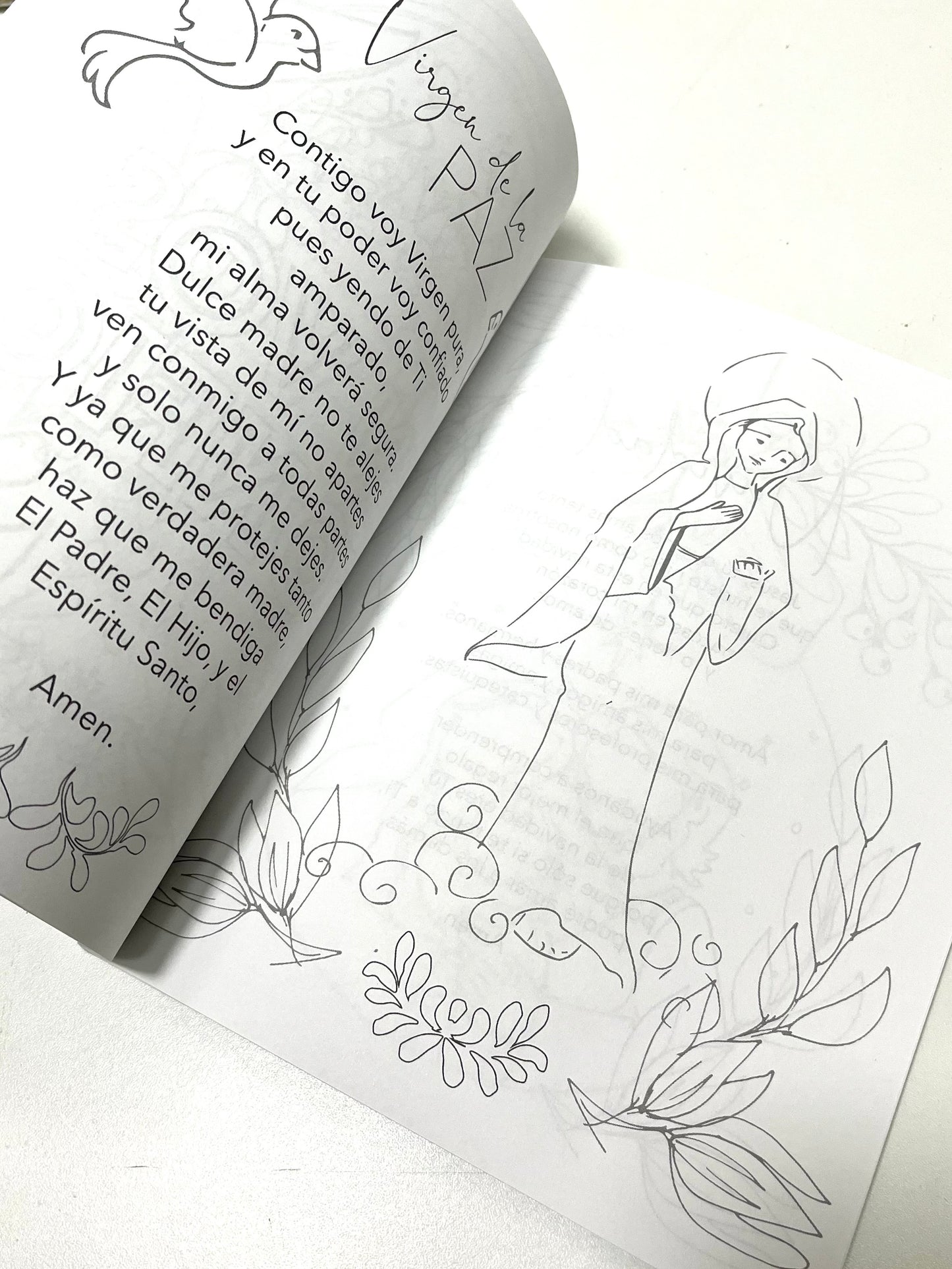 Cajita de Fe - Libro para colorear - Gift Box