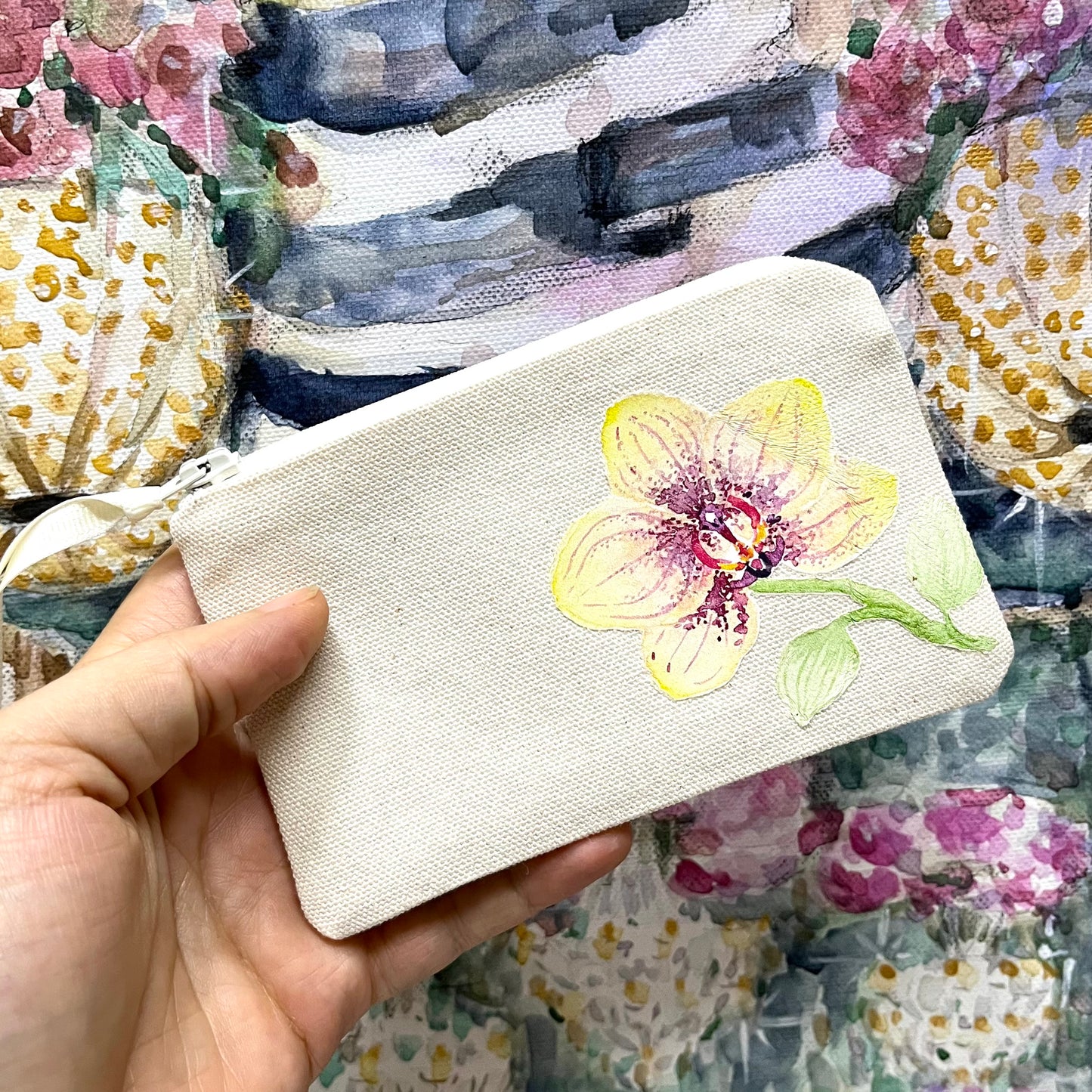 Monedero - Orquideas