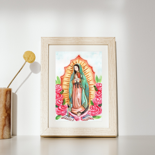 Lámina Virgen de Guadalupe  - Print