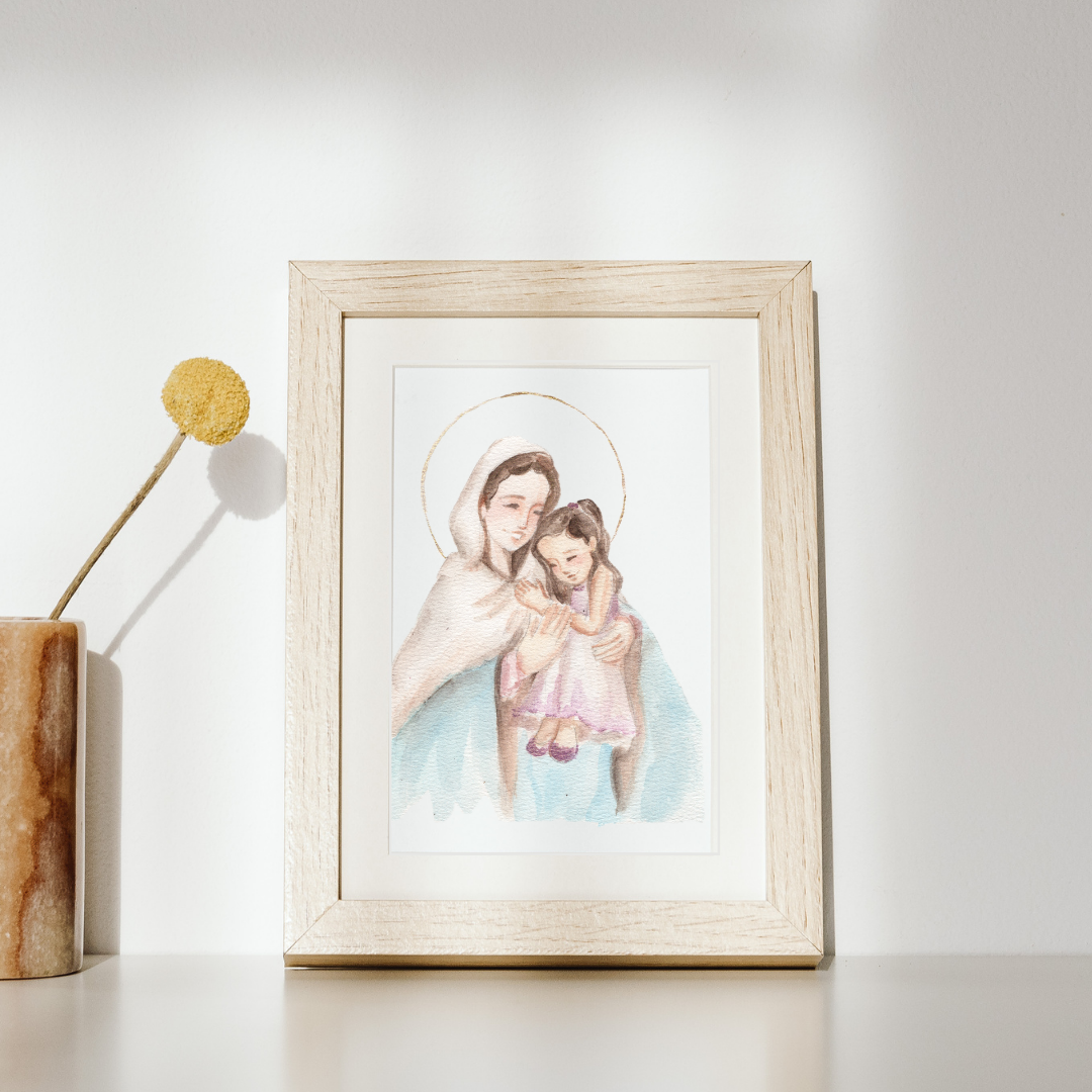 Lámina Mater de Schoenstatt y Ame - Print