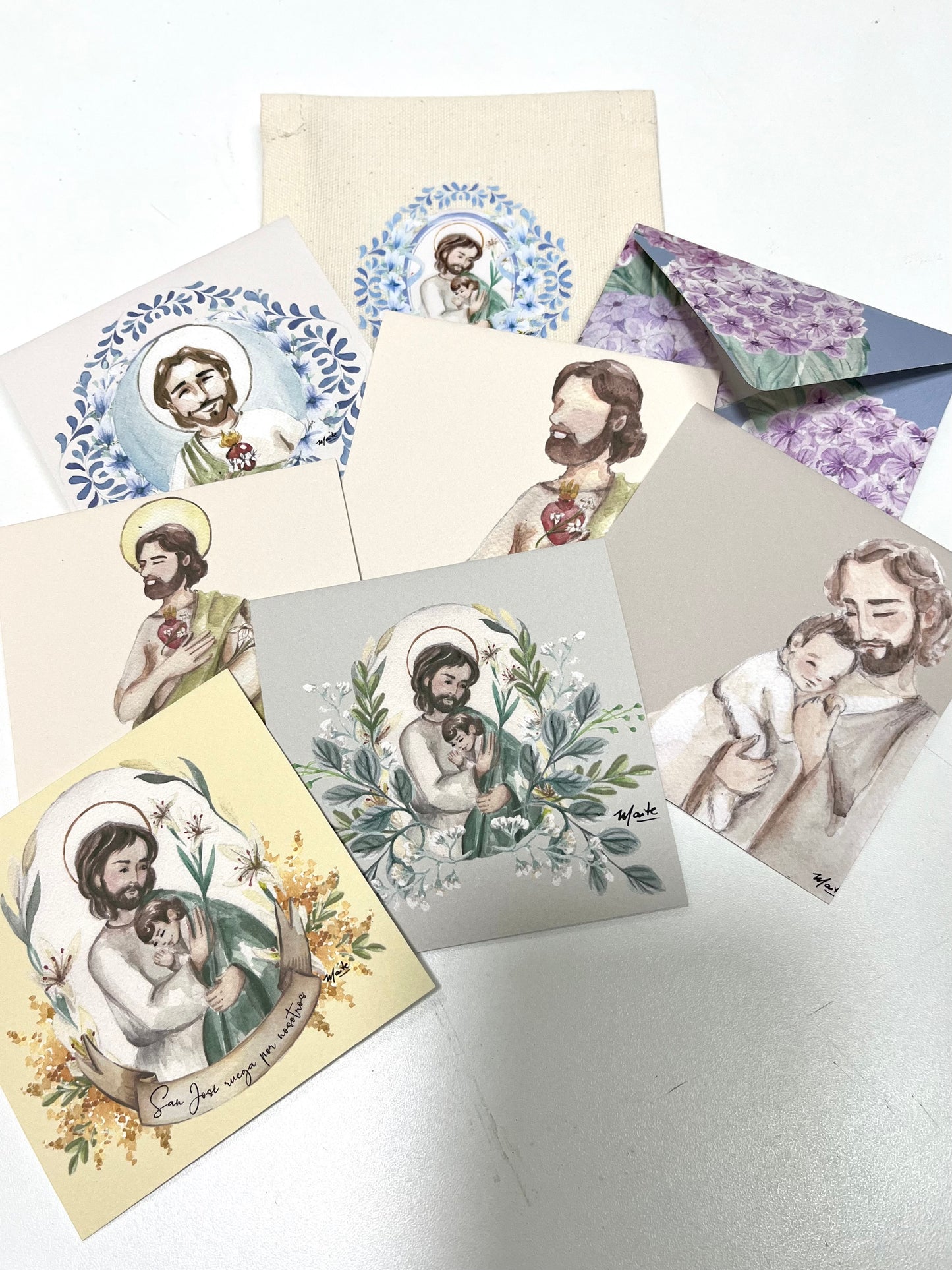 San José - Set de 12 Tarjetas con Sobre