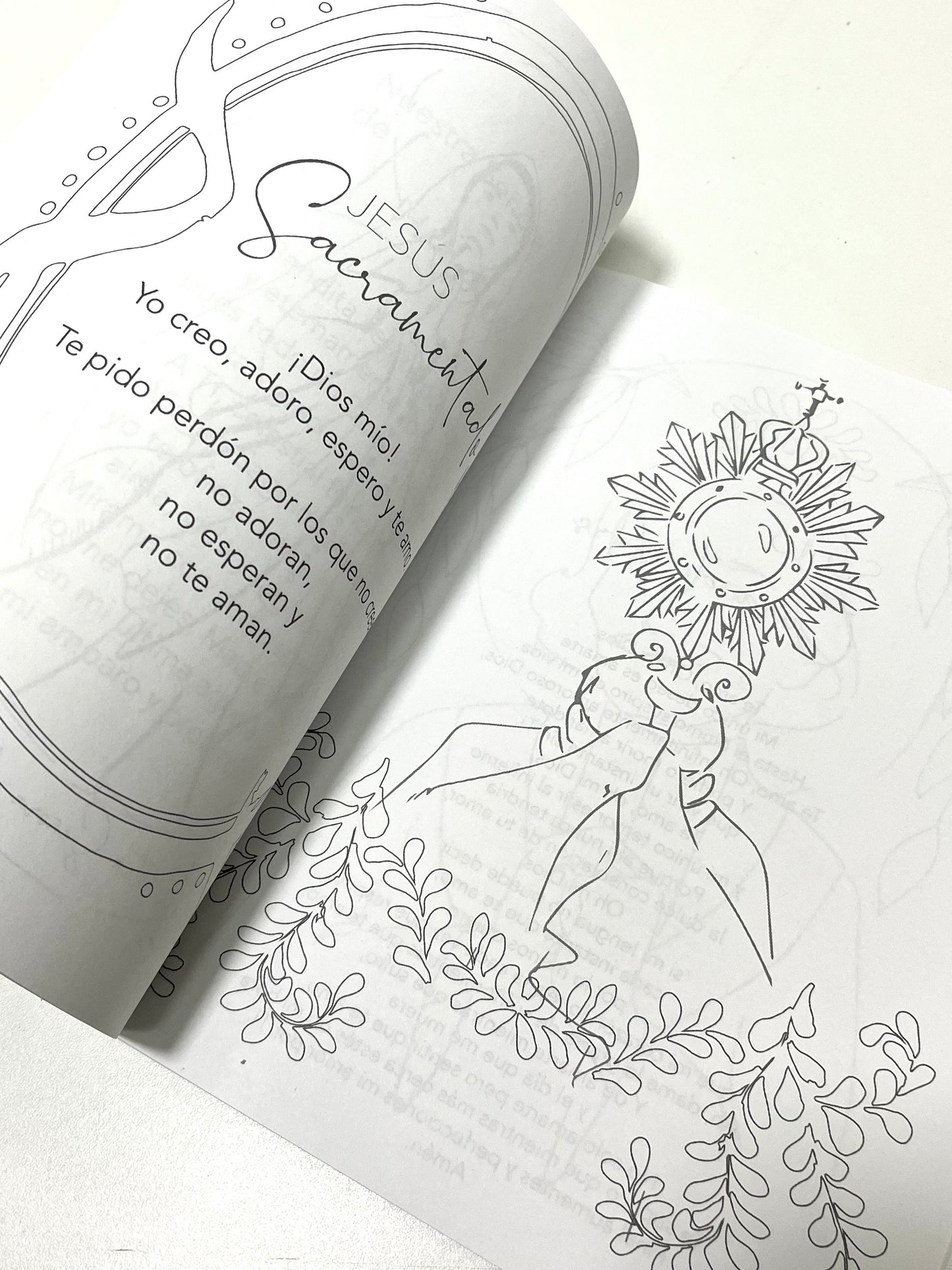 Cajita de Fe - Libro para colorear - Gift Box